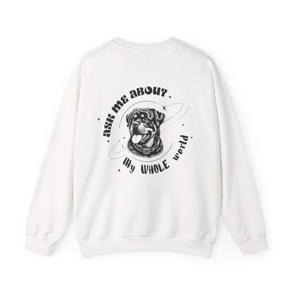 Personalized Sweatshirt for Dog Parents -  With Your Dog’s Name and Breed