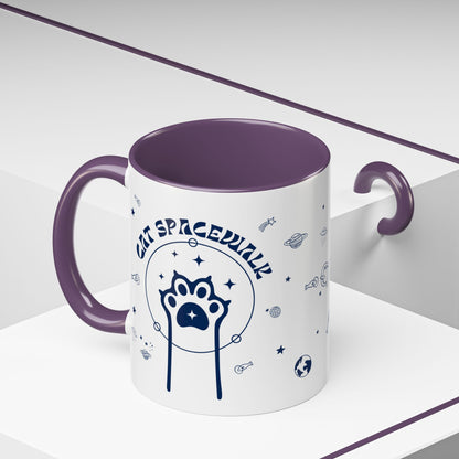 Cosmic Cat Spacewalk Coffee Mug - 11oz & 15oz